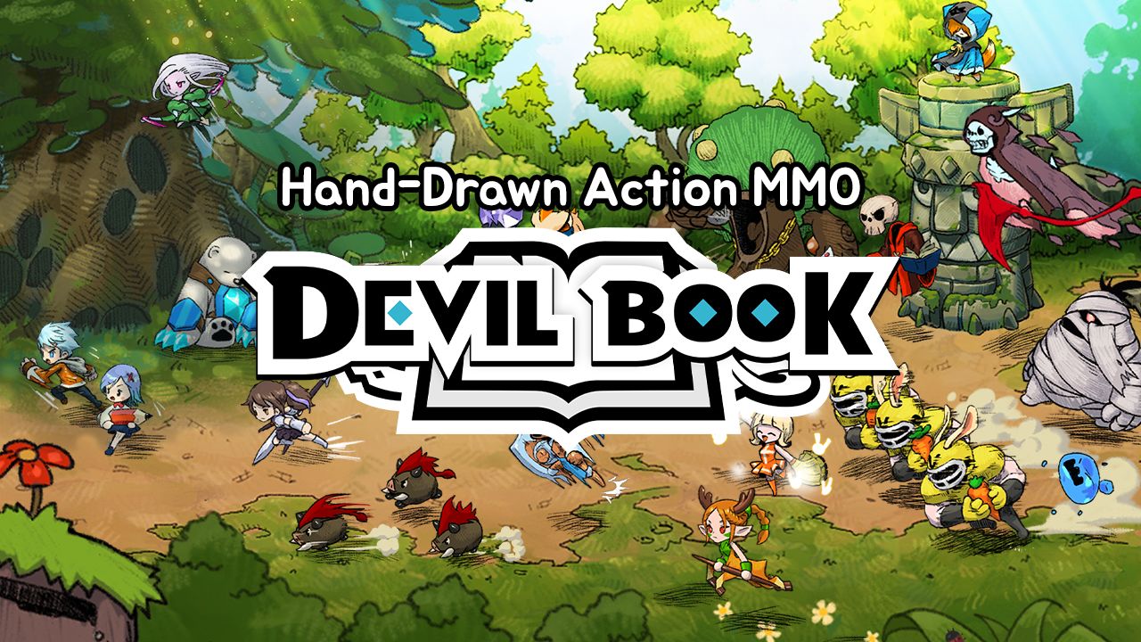 Screenshot of Devil Book: Hand-Drawn MMO