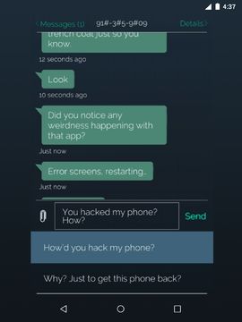 Mr. Robot:1.51exfiltrati0n.apk Game Screenshot