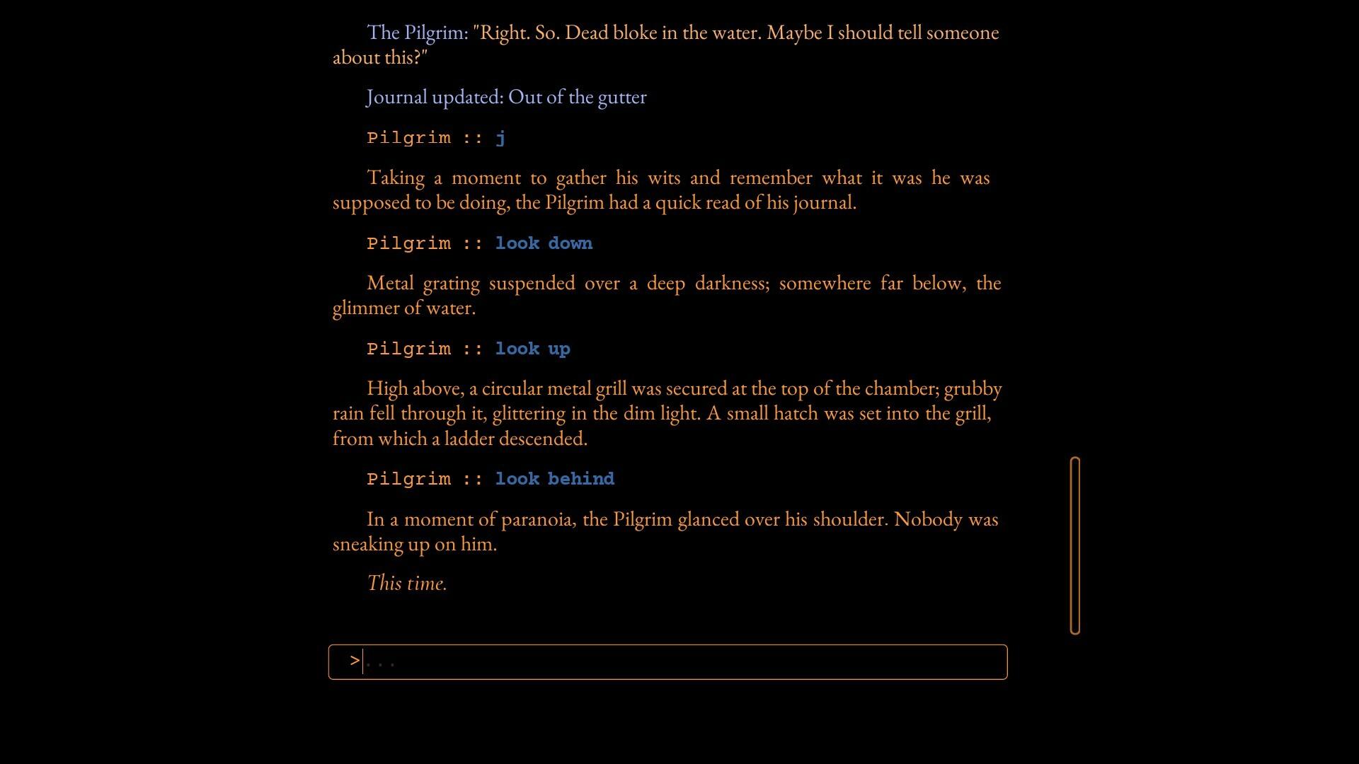 Screenshot of The Pilgrimage