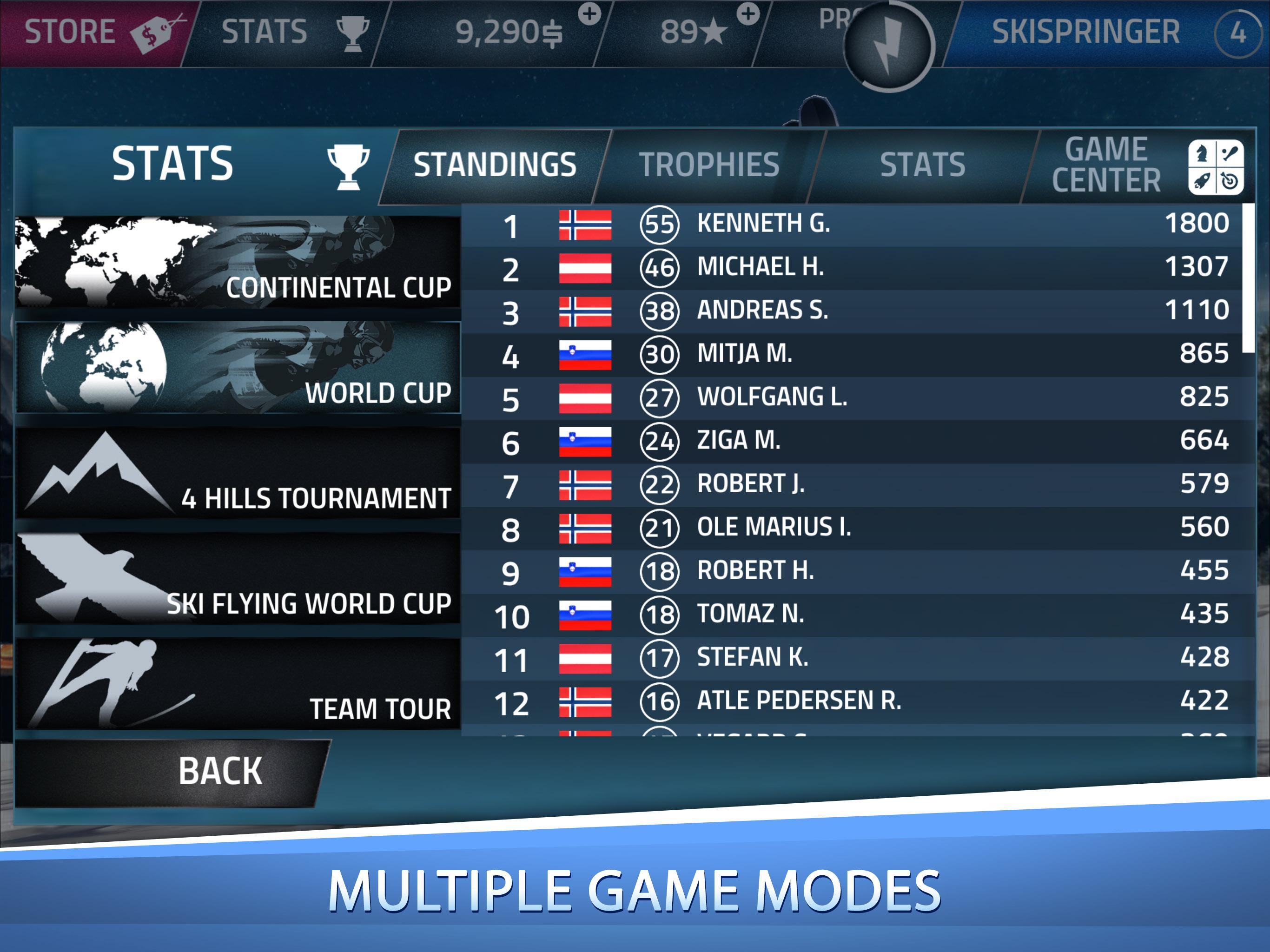 Ski Jumping Pro Game Screenshot