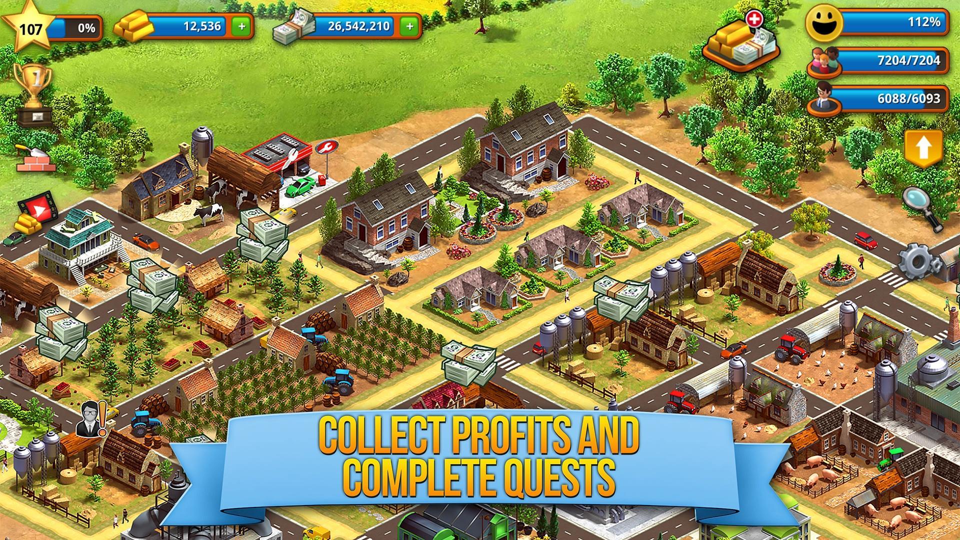 Tropic Paradise Sim: Town Buil Game Screenshot