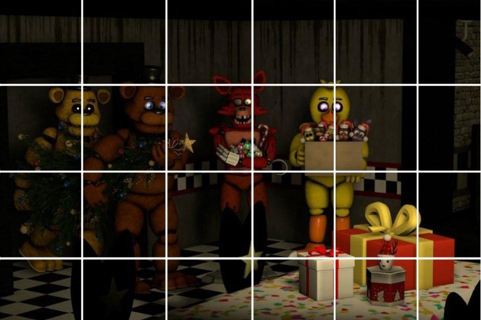 Screenshot of Tile Freddy's Five Puzzle
