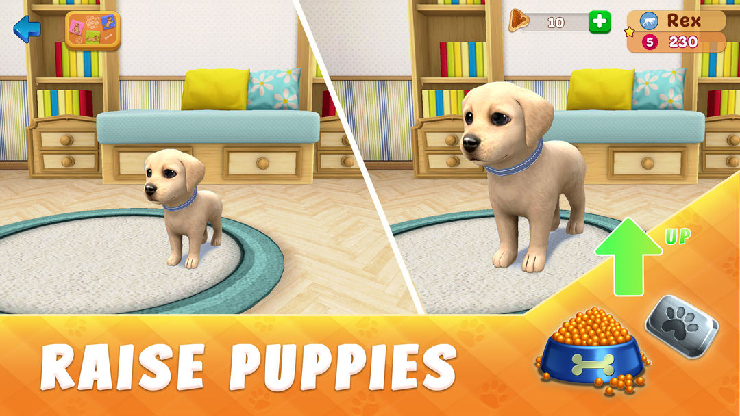 Dog Town: Puppy Pet Shop Games ภาพหน้าจอเกม