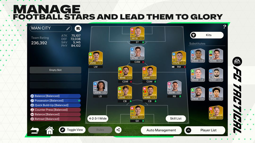 EA SPORTS FC™ Tactical ภาพหน้าจอเกม