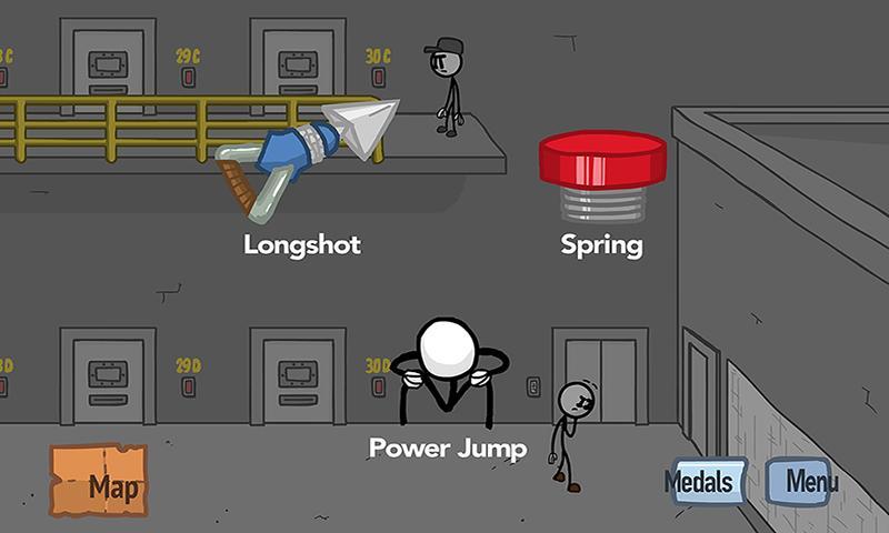 Stickman Fleeing the Complex :Think out of the box screenshot game