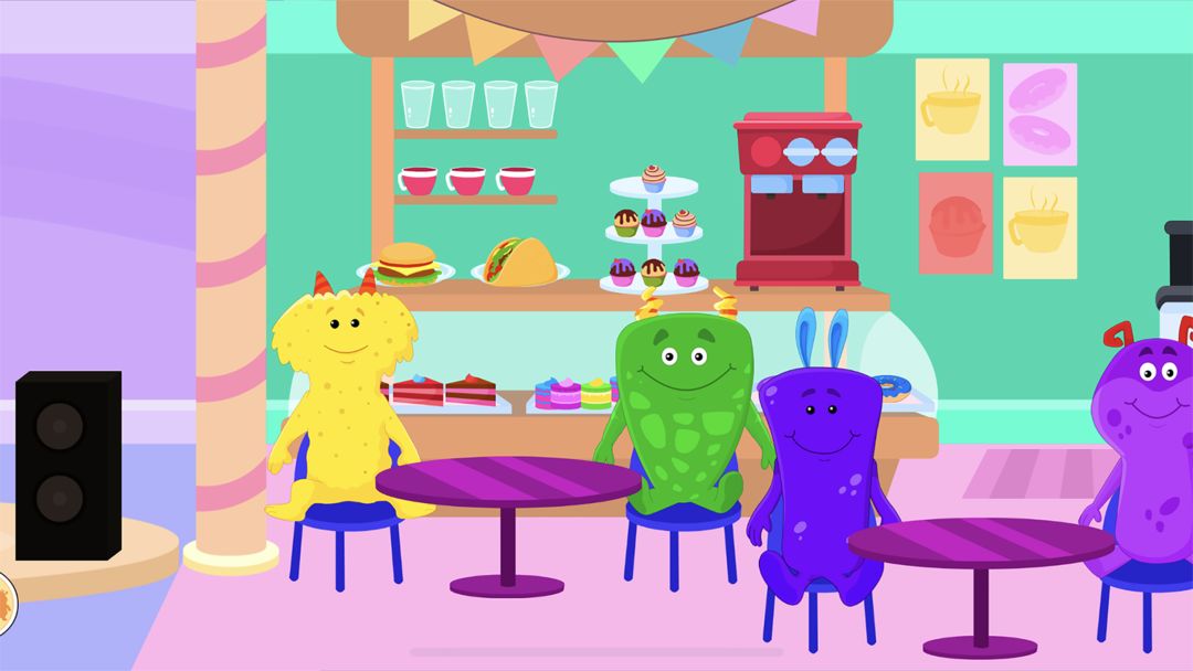 My Monster Town - Supermarket Grocery Store Games screenshot game