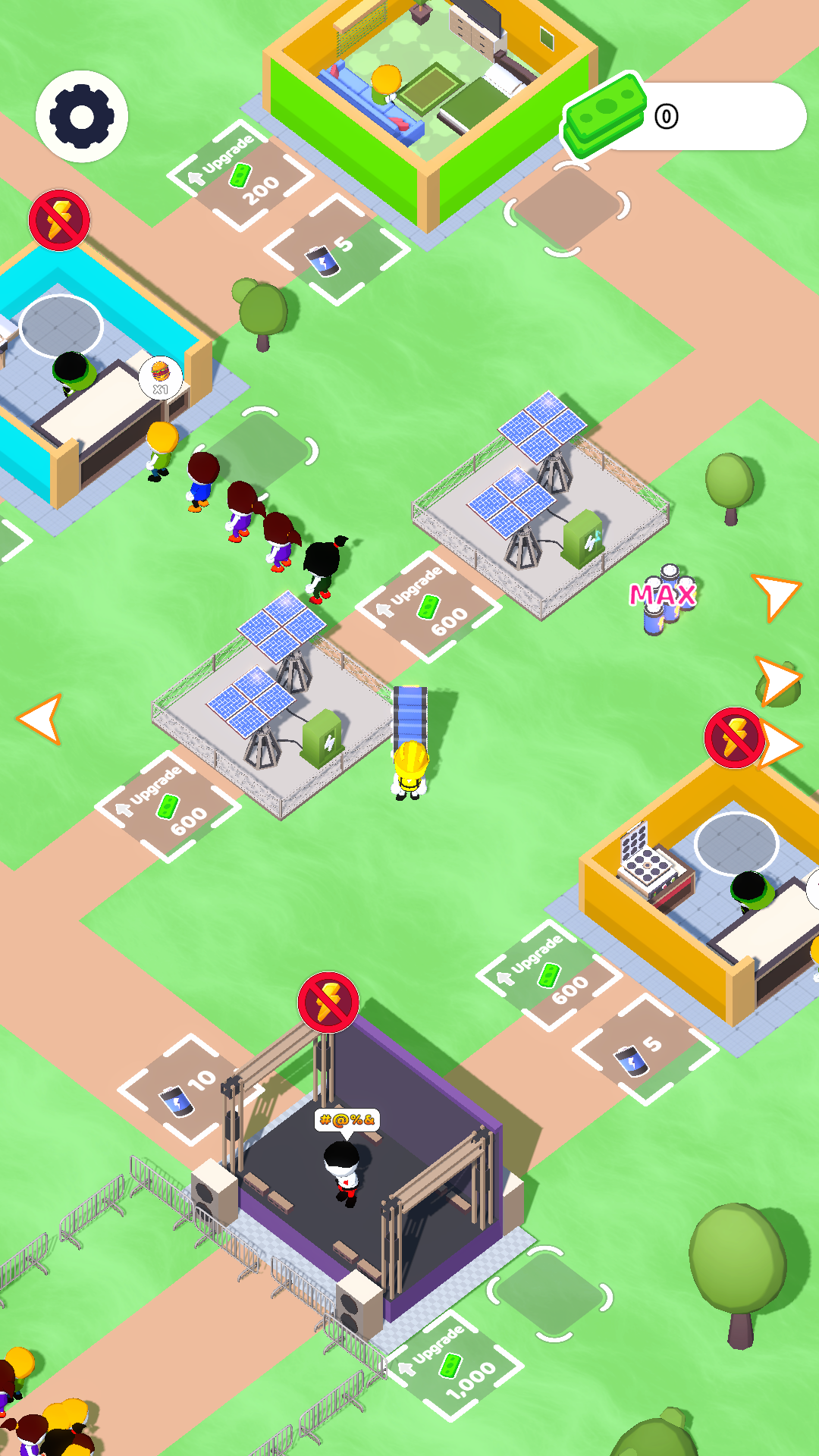 Idle Power City Game Screenshot