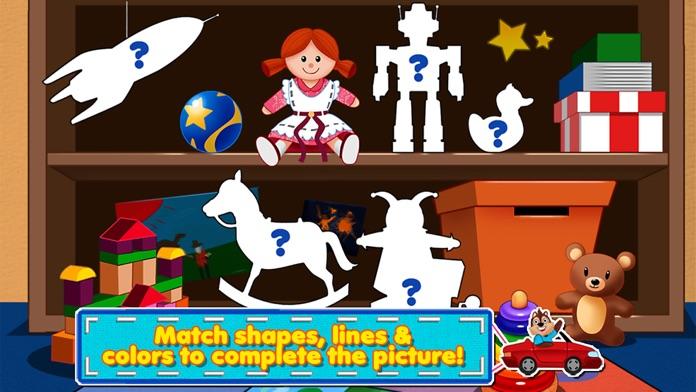 Awesome Shape Puzzles 123 Game Screenshot
