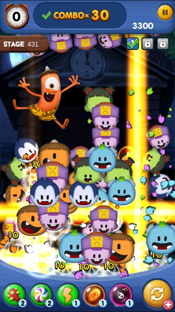 Funny Link Puzzle:Spookiz 2000 screenshot game