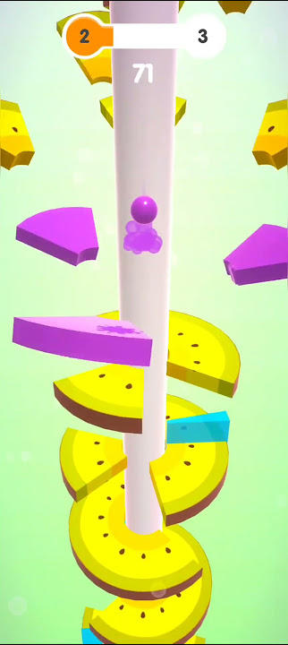 Super Helix Ball Adventure Game Screenshot