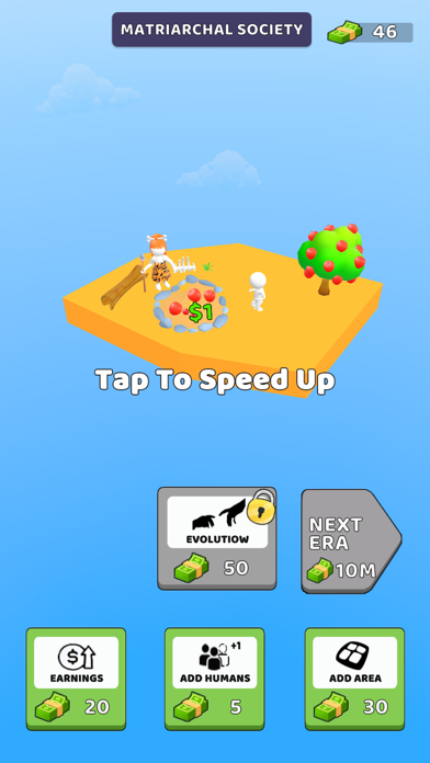 Evolution Clicker! Game Screenshot