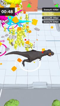 Dinosaur Rampage Game Screenshot