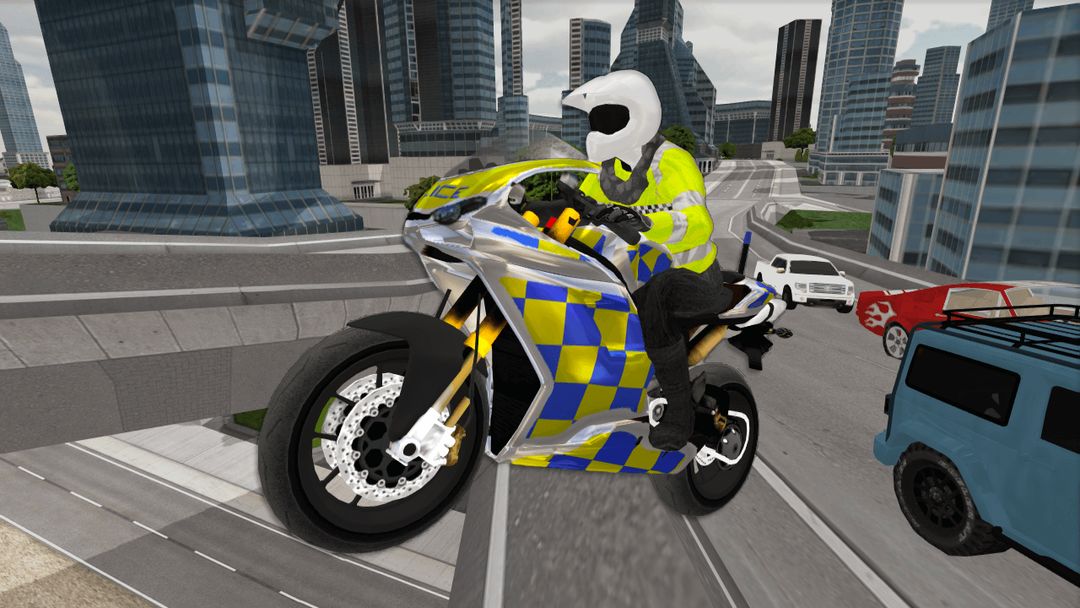 Screenshot of Police Motorbike Simulator 3D