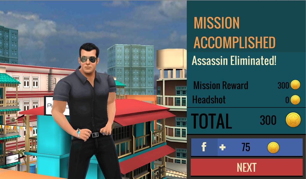 Ảnh chụp màn hình Being SalMan:The Official Game