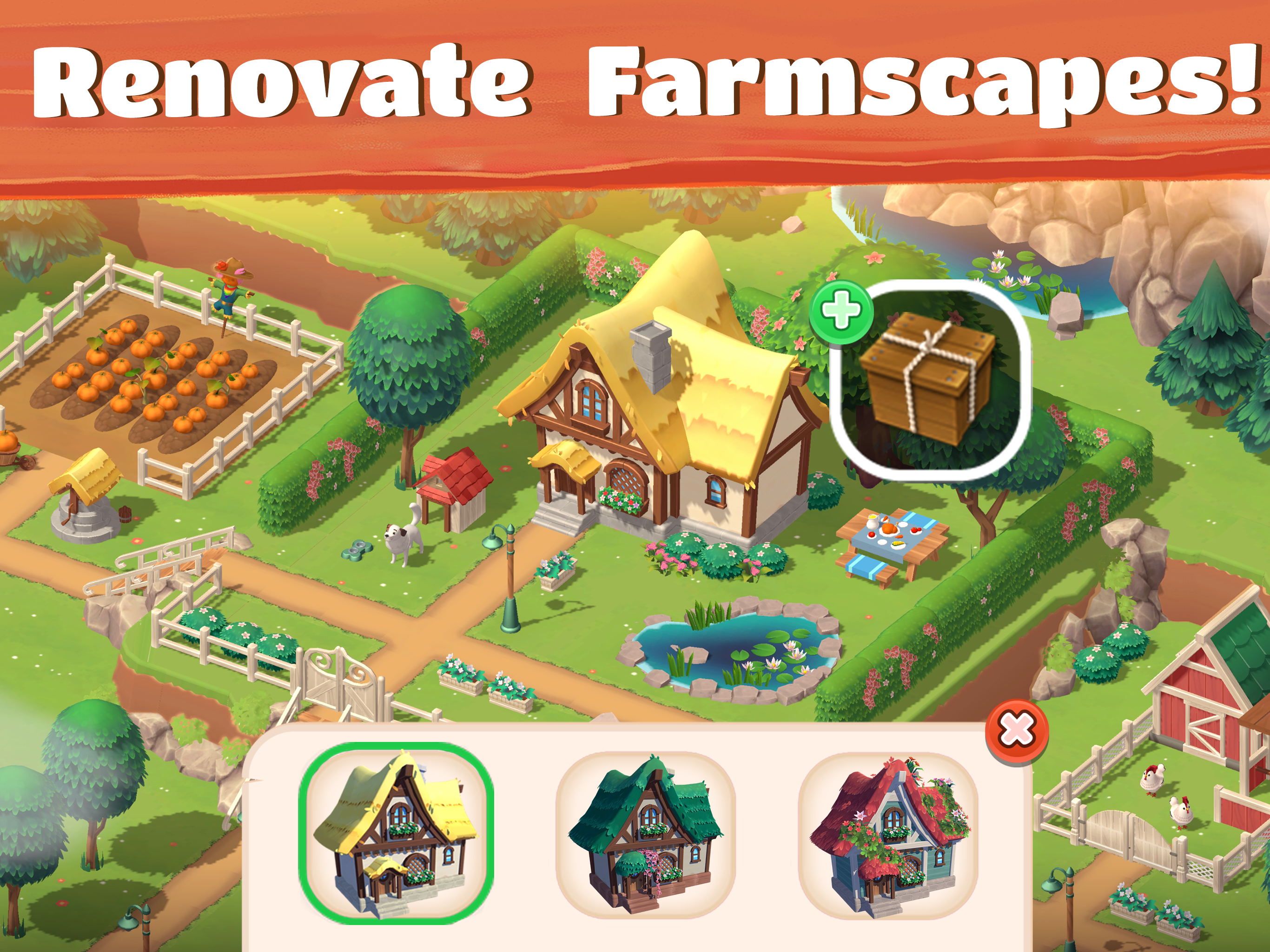 Big Farm: Tractor Dash screenshot game