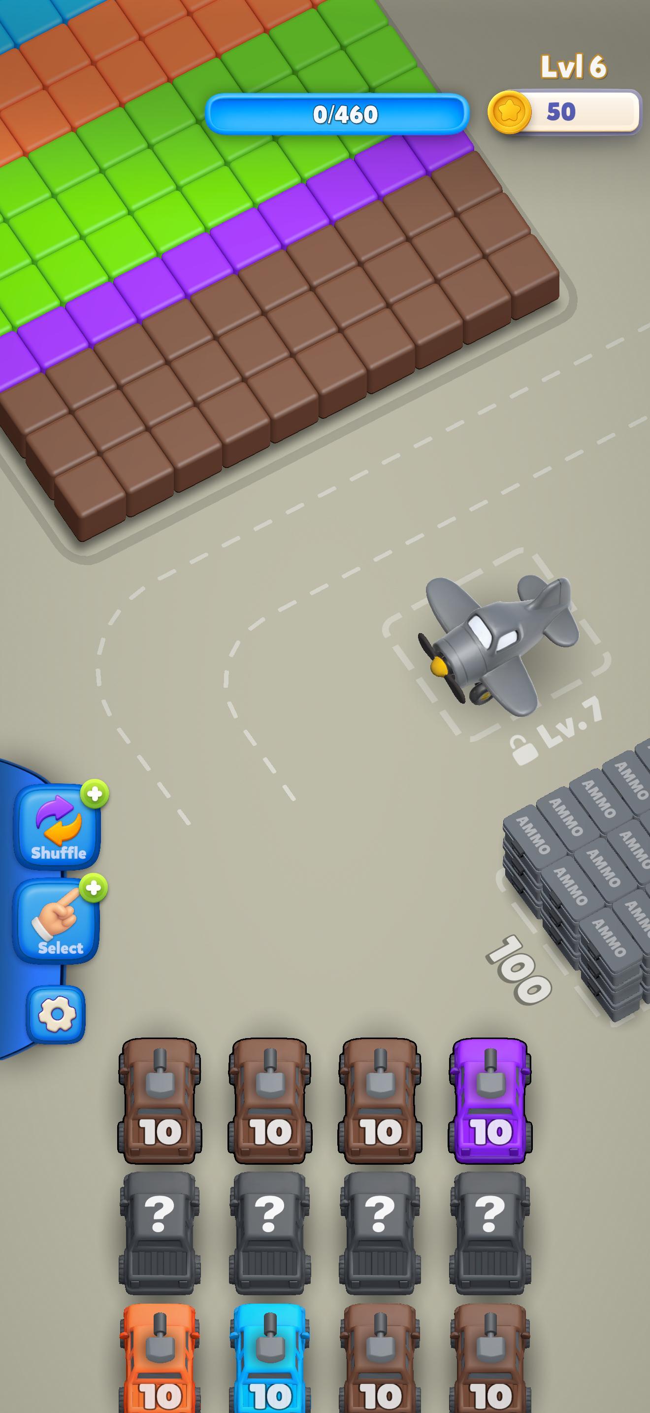 Shoot The Blocks Game Screenshot