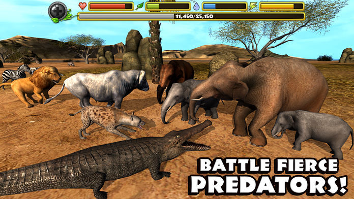 Screenshot of Elephant Simulator