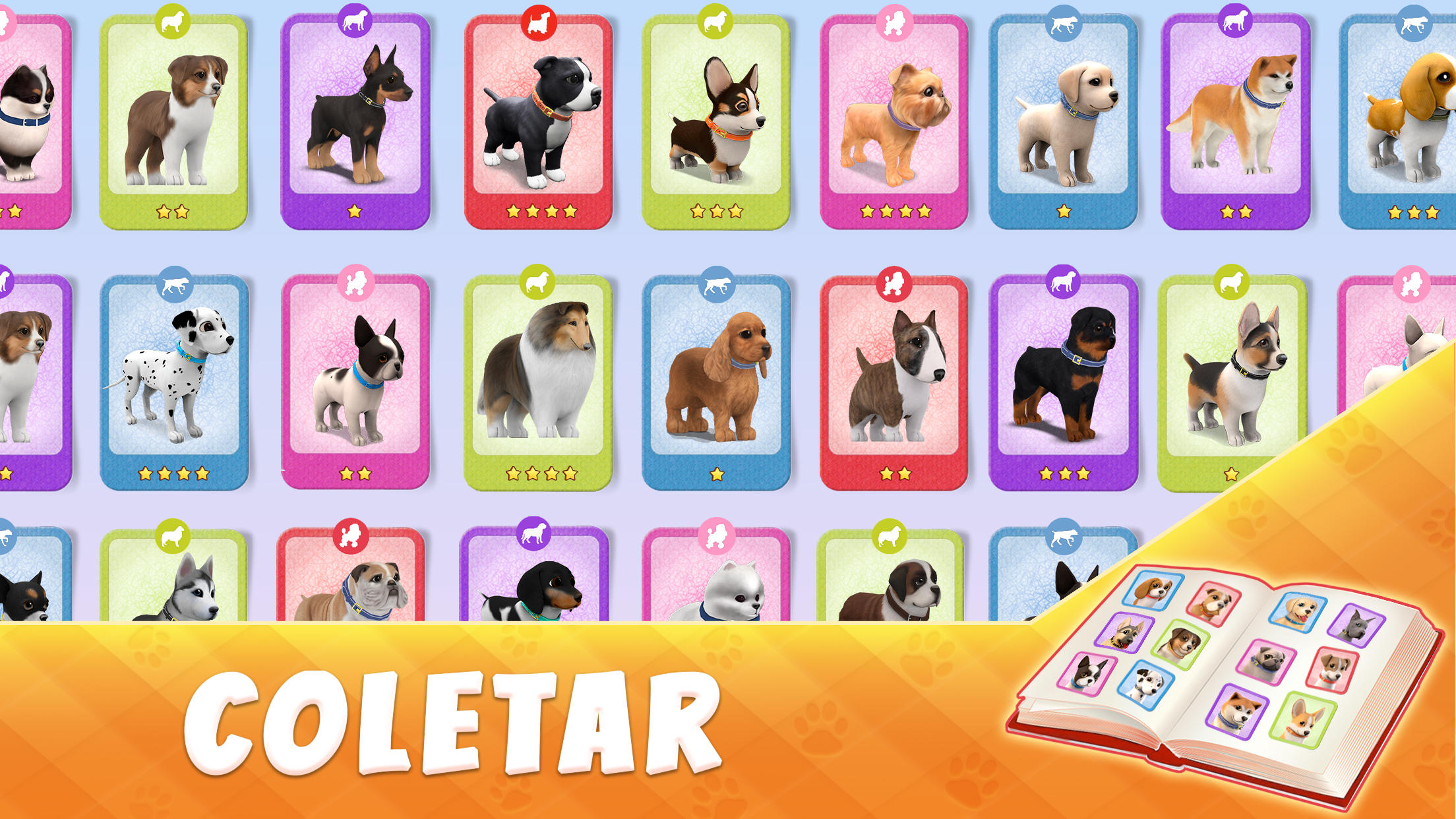 Captura de Tela do Jogo DogTown:Jogos de Animais Cuide