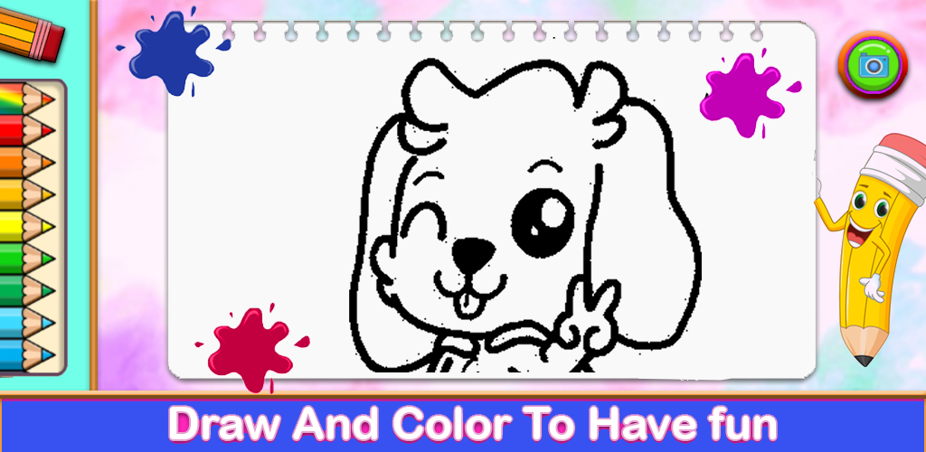 Coloring invictor & Mikecrack Game Screenshot