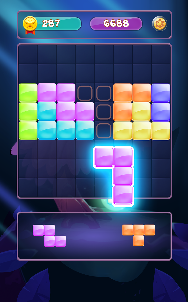 Classic Block Puzzle - Gems Legend Game Screenshot