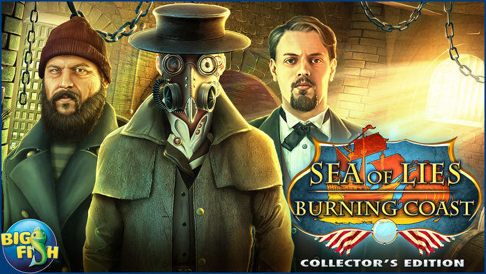 Sea of Lies: Burning Coast - A Mystery Hidden Object Game (Full) Game Screenshot