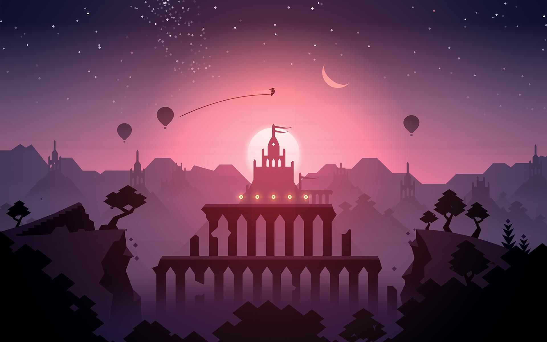 Alto's Odyssey 게임 스크린샷