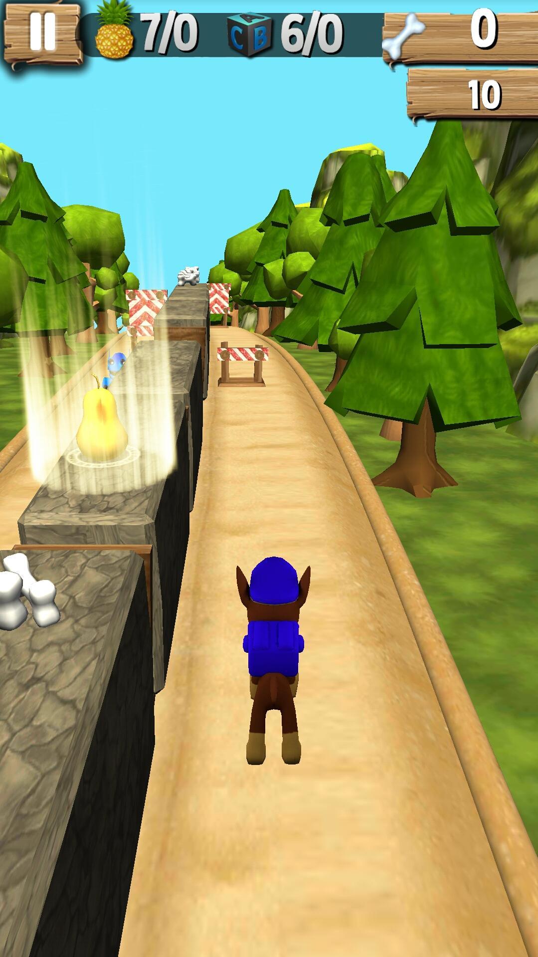 Paw Chase Runner - Aliens Patrol ゲームのスクリーンショット