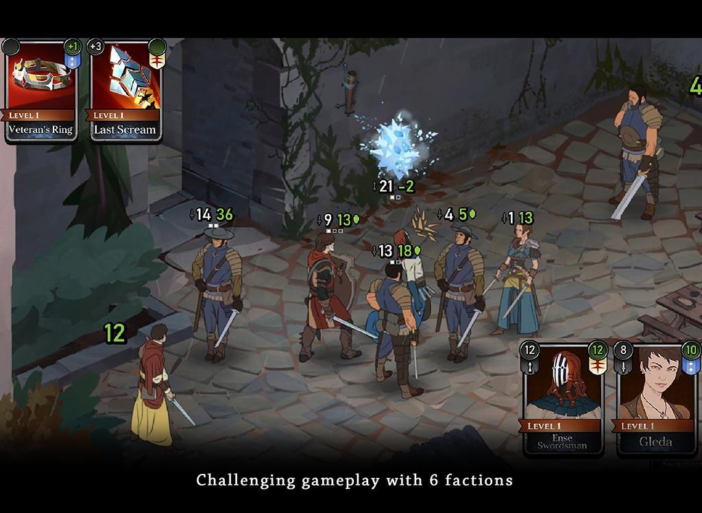 Ash of Gods: Tactics screenshot game