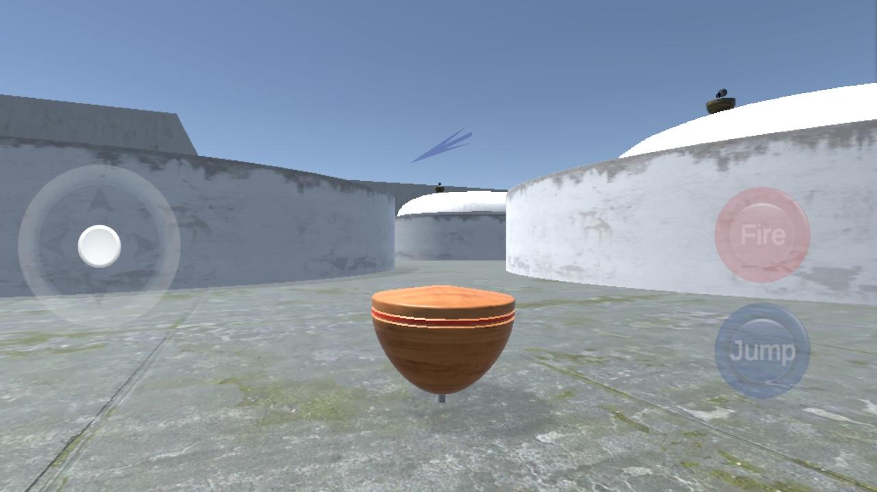 SpinningTop fighter Game Screenshot