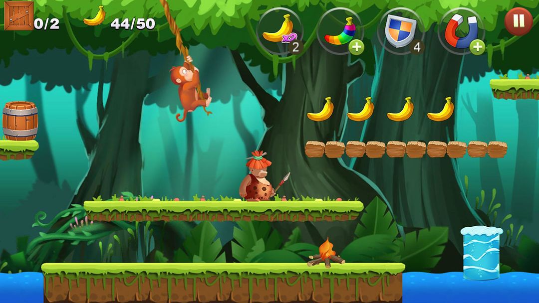 Jungle Monkey Run screenshot game