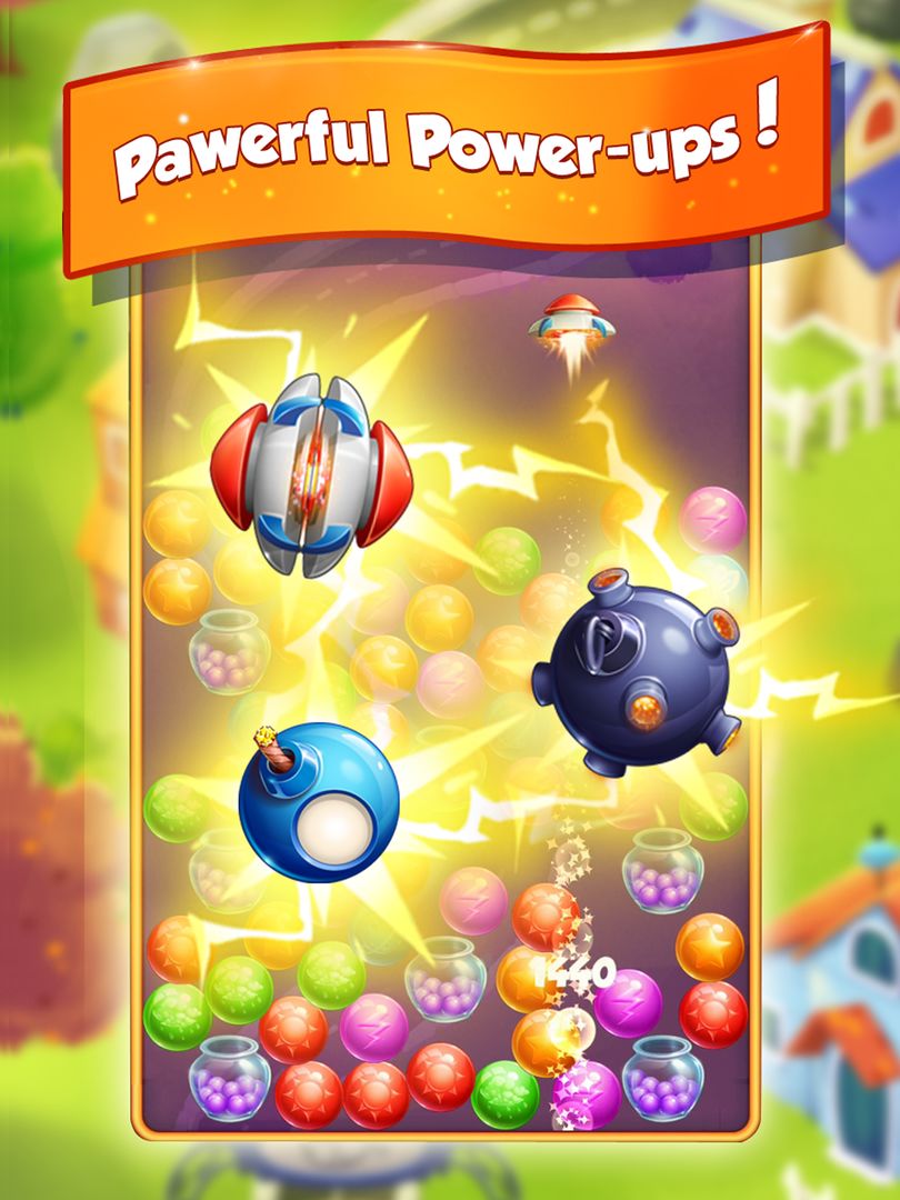 Bubble Pop Star: Shoot Match Blast Tropical Games遊戲截圖