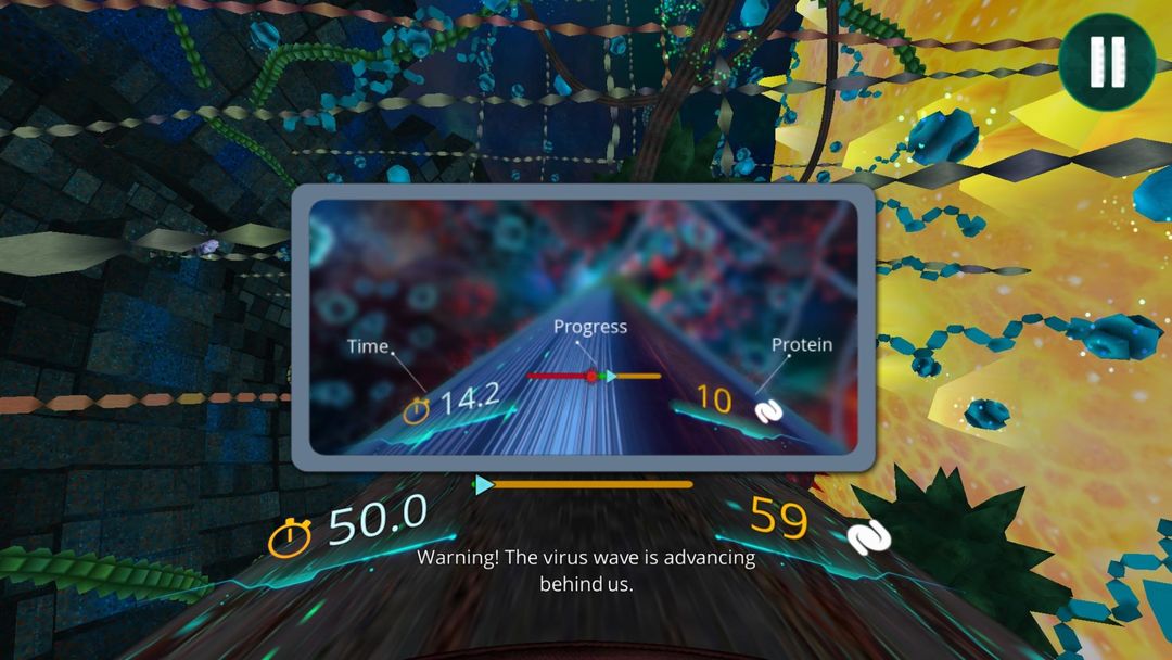 Screenshot of InCell VR (Cardboard)