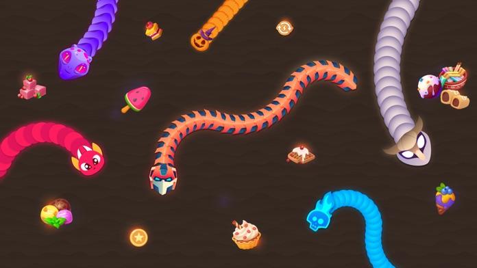 Screenshot of Snake Game - Worms io Zone