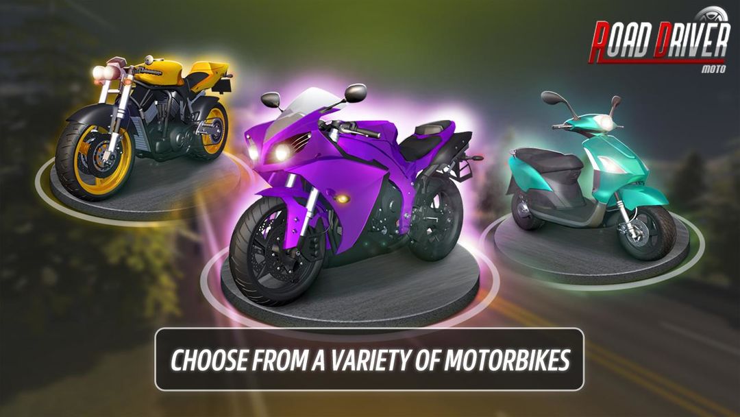 Screenshot of Motorcycle Racing