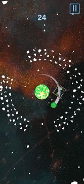 Cuplikan Layar Game Alone in Galaxy