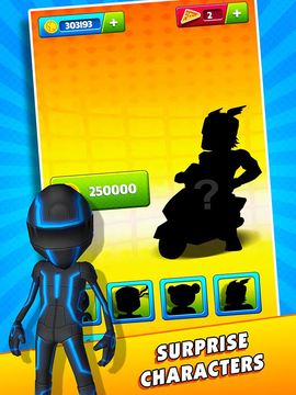 Subway Scooters Race Game Screenshot