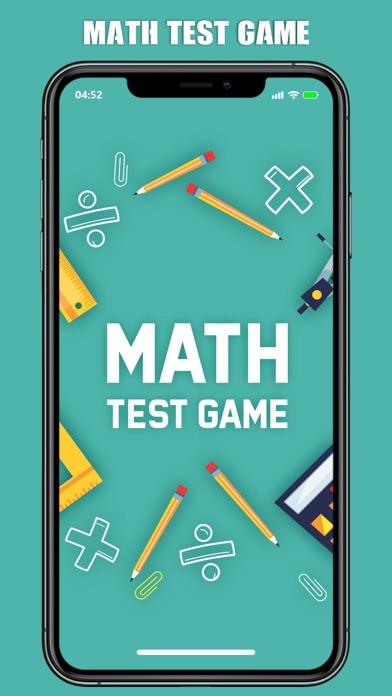 Math Test Game 게임 스크린샷