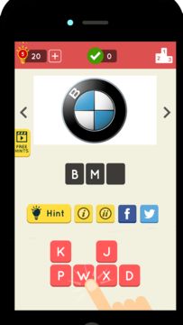 Captura de Tela do Jogo Logo Quiz World