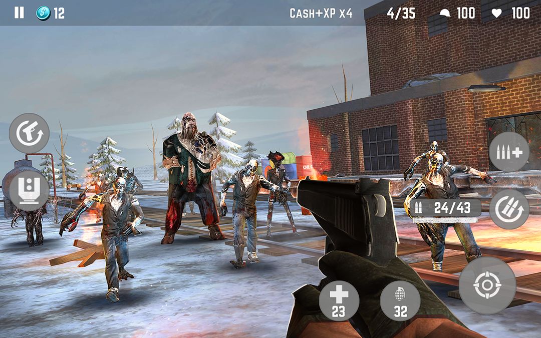 ZOMBIE Beyond Terror: FPS Shooting Game 게임 스크린 샷