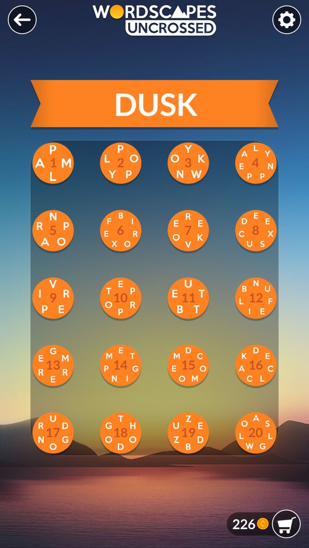 Wordscapes Uncrossed screenshot game