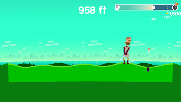 Golf Orbit Game Screenshot