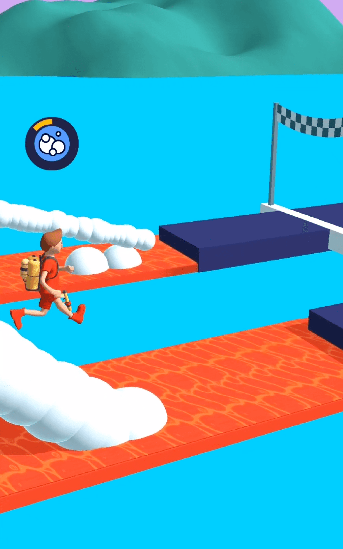 Foam Climber Game Screenshot