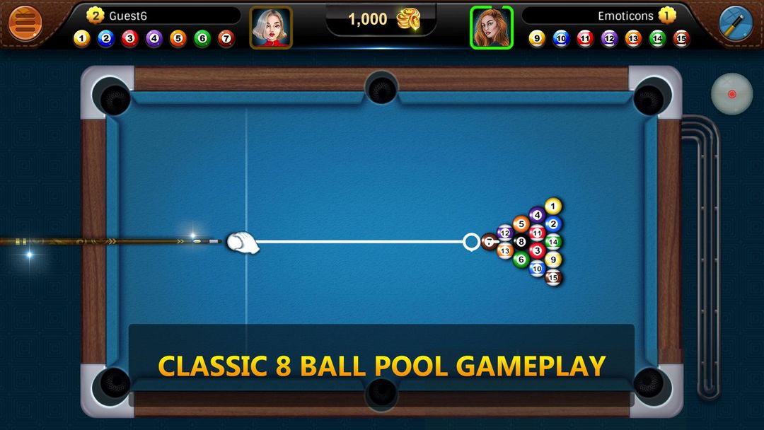 Pool Master - 8 Ball Pool Challenge ภาพหน้าจอเกม
