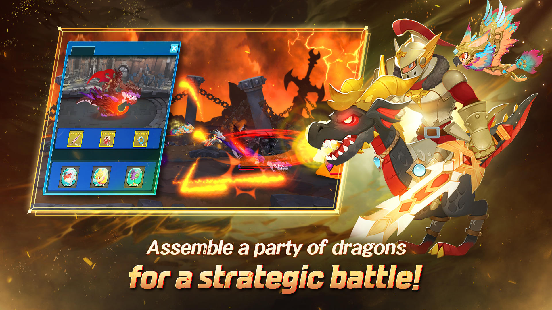 Dragon Rider Idle Game Screenshot