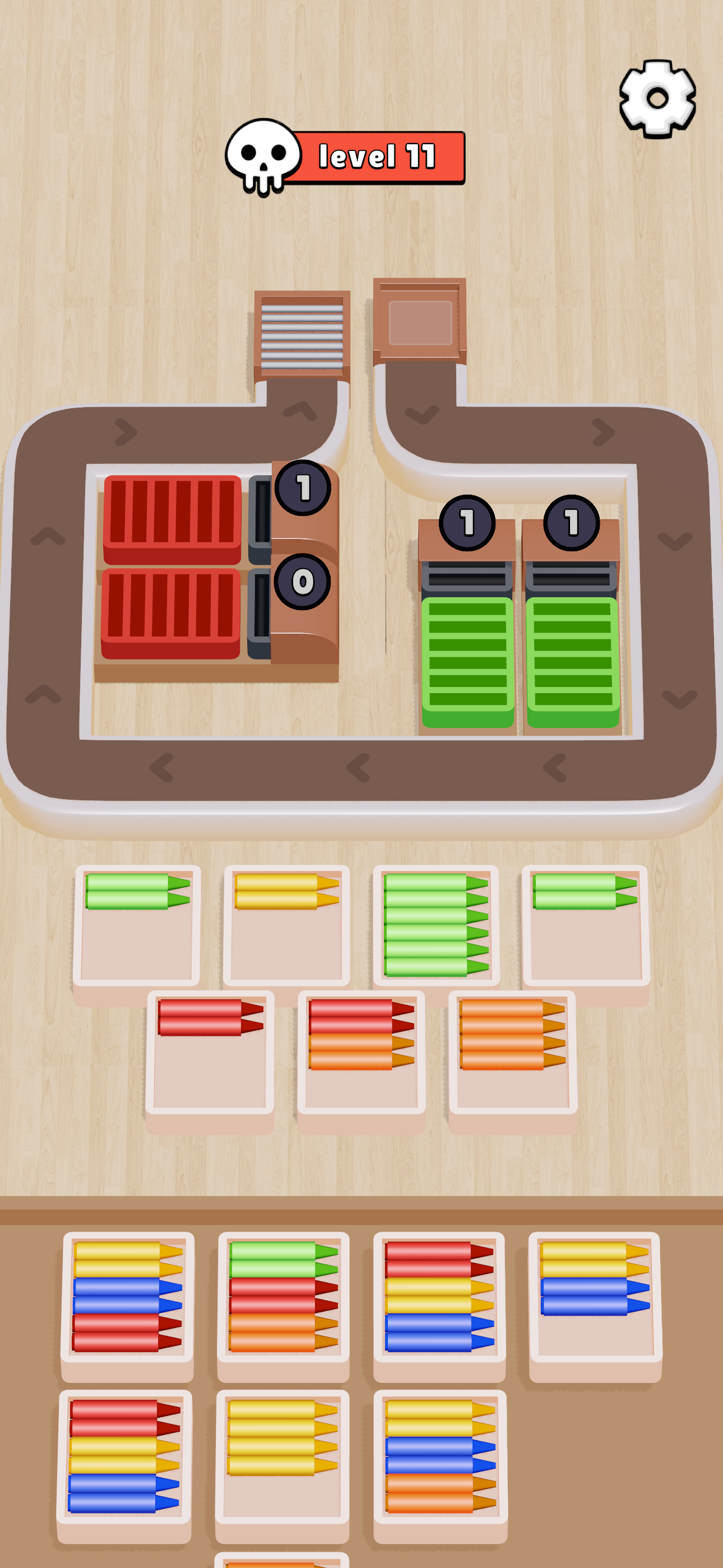 Crayon Factory Game Screenshot