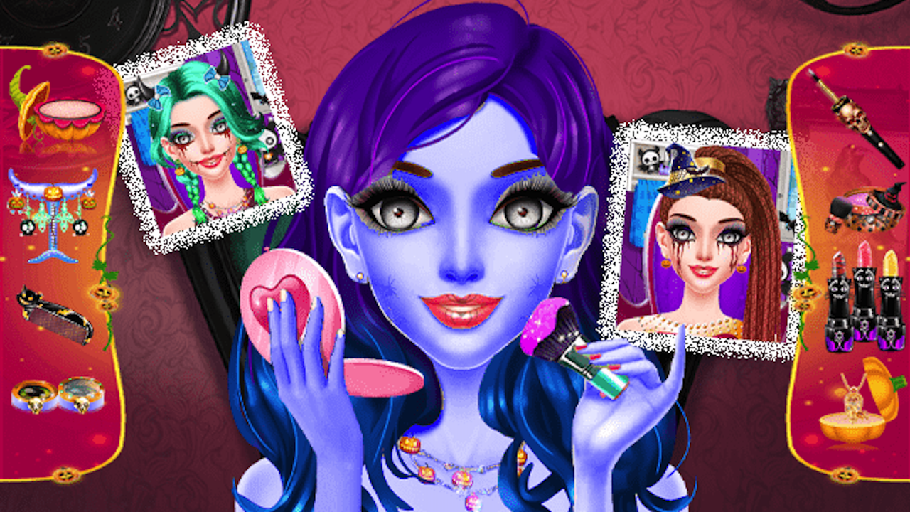 Halloween Makeup Salon Game android iOS apk download for freeTapTap