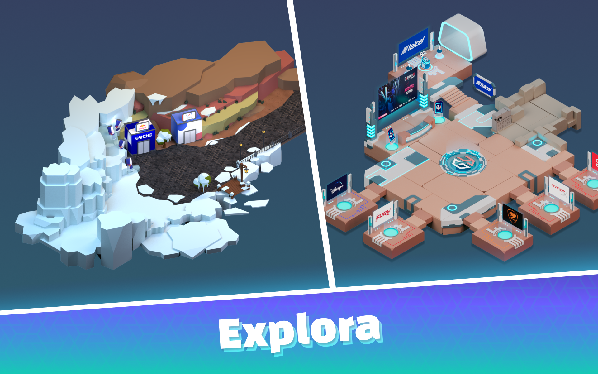 Screenshot of Gamergy World - Evento Virtual