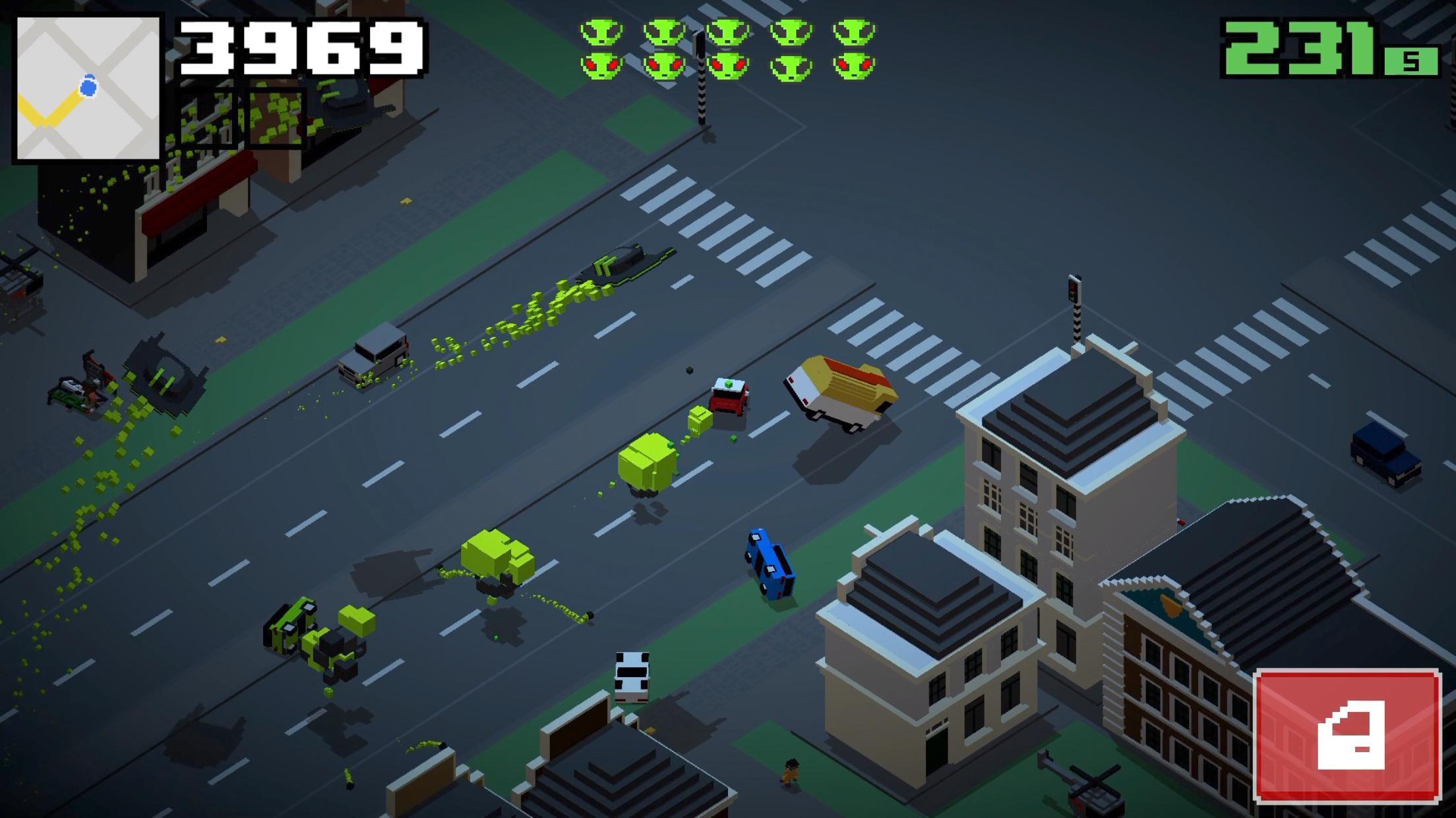 Smashy Road: Wanted 2 Game Screenshot