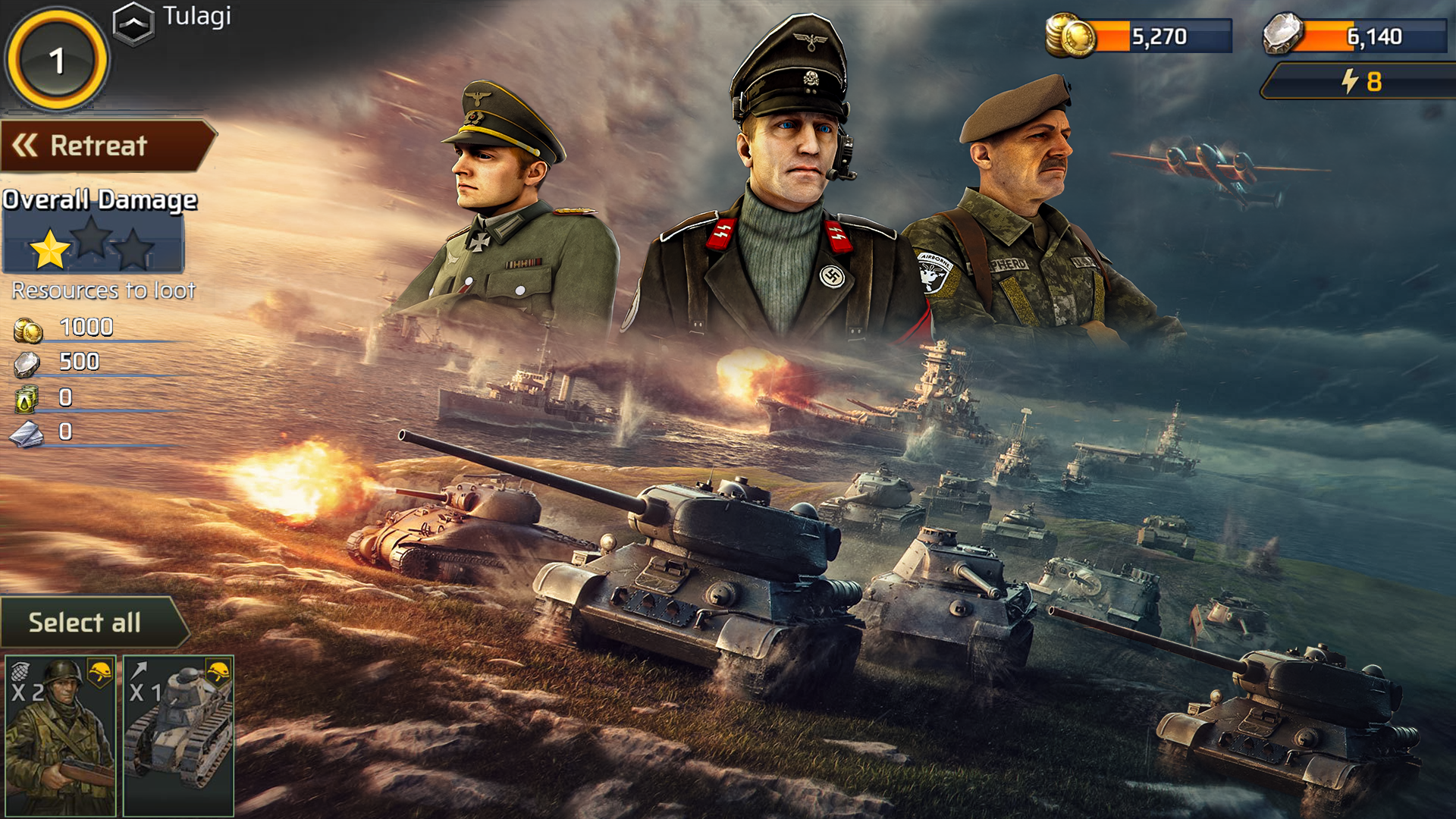 Скриншот игры World war 2 1945: ww2 games