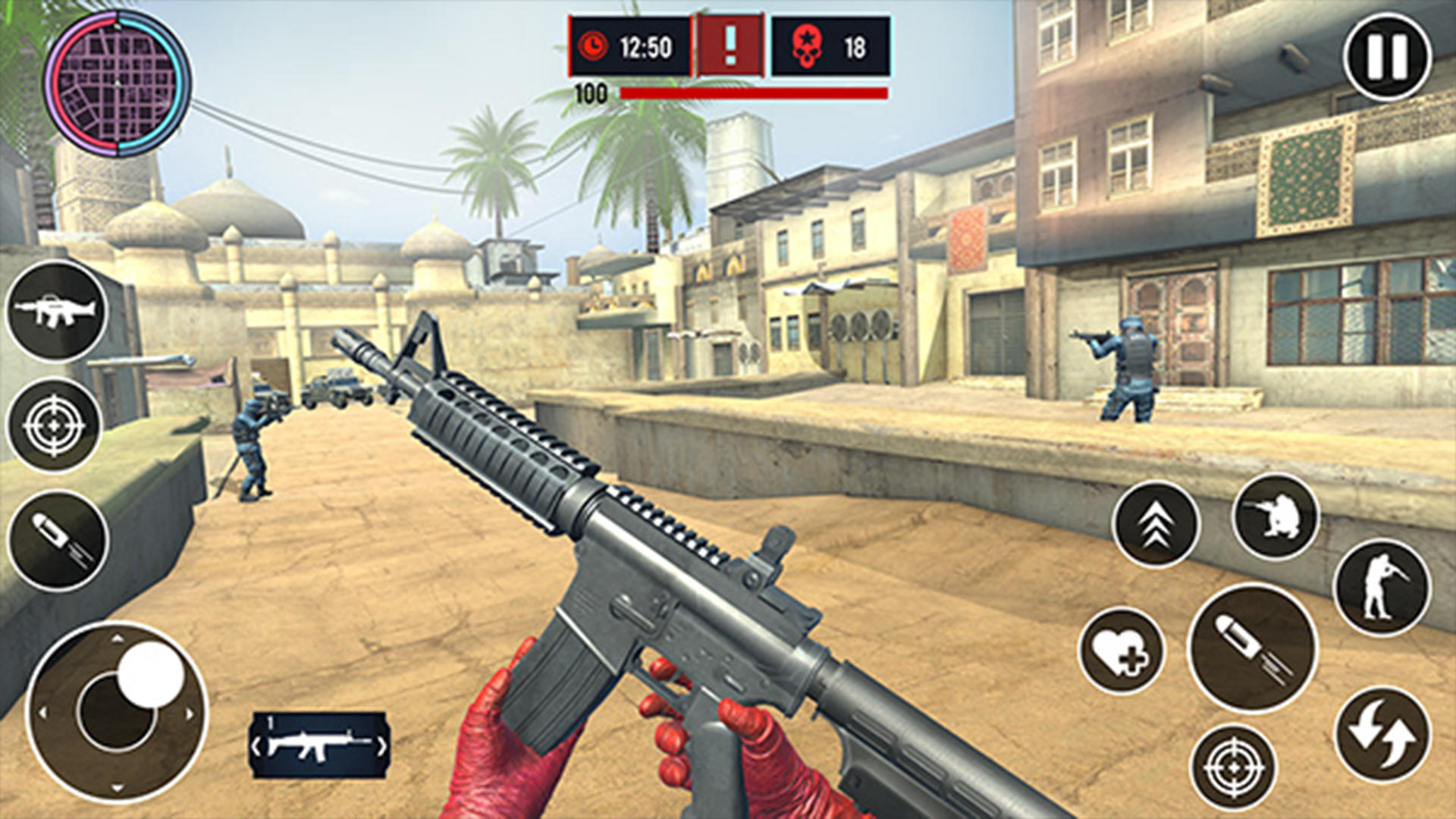 FPS Encounter Secret Mission: Gun Shooting Games Game for Android - Download